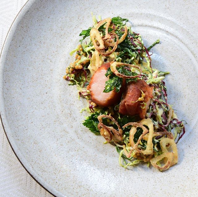 We loved this crispy #pork neck by #EmmaBengtsson - find out what it takes to be a #Michelin-starred female #chef in our interview #Buro247Singapore