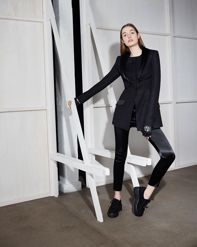  One is never underdressed or overdressed with a little black dress or a little black jacket.  - Karl Lagerfeld. Link in the bio. #KARLLAGERFELD
