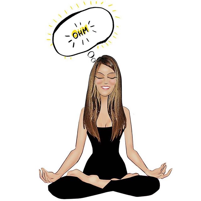   yoga time 7.30 am by @lula_herself