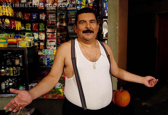 @IamGuillermo fits in everywhere. #KimmelinBrooklyn
