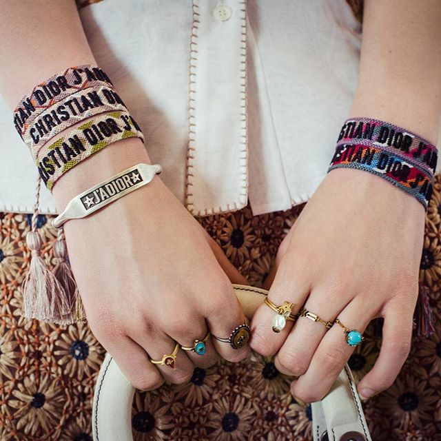 Your next #festival companion? Stack up with #Dior s #Cruise18 woven bracelets, inspired by #Amerindian #craftsmanship #buro247singapore