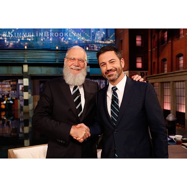 This is a big one! #DavidLetterman #KimmelinBrooklyn