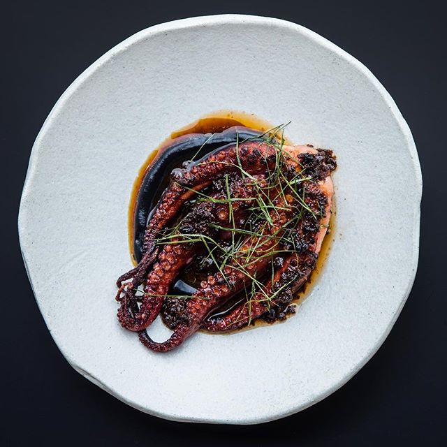 What to try at the new #Blackwattle #restaurant in #Singapore: The grilled #Fremantle octopus #Buro247Singapore