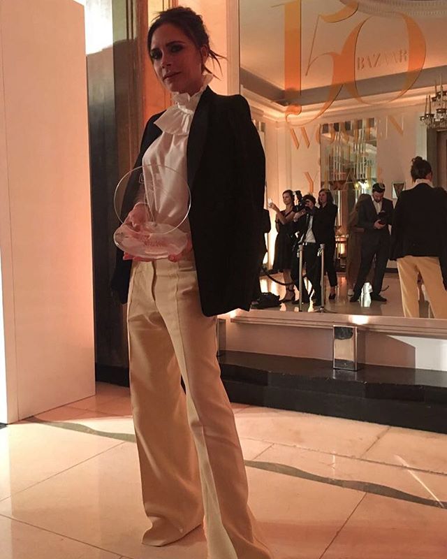 Brand of the year! Thank u @Bazaaruk #Bazaarawards X kisses