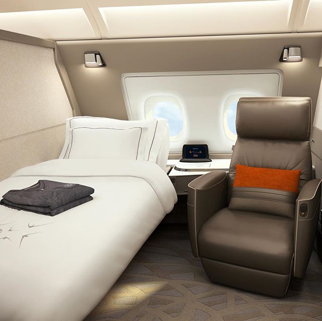 Your new #hotel room in the #sky, on board #SingaporeAirlines  new #A380 #Suites - check them out on buro247.sg #Buro247Singapore #flying