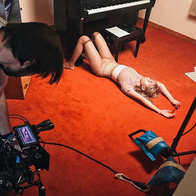 [There s No Space Left in C# Minor] shooting ACT I with superhuman @stefanduscio [link in bio]