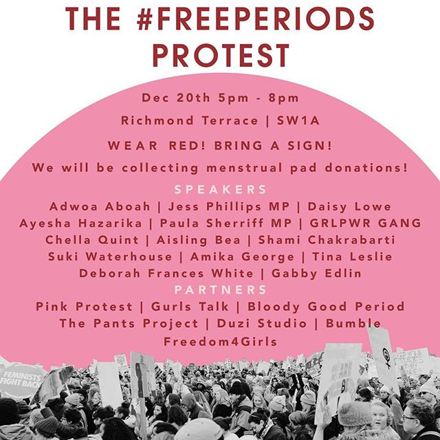 Who's coming to the march tomorrow? #FreePeriods