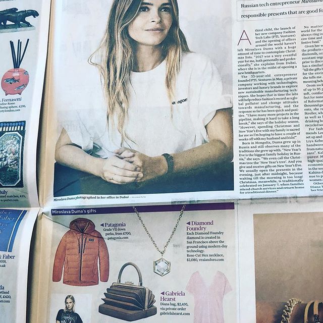 Got my copy finally @financialtimes #timeless #HappyHolidays  