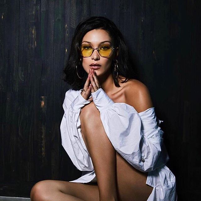 Finally...My second @chromeheartsxbella eyewear collection is coming!.... gold shot by queen @laurielynnstark   