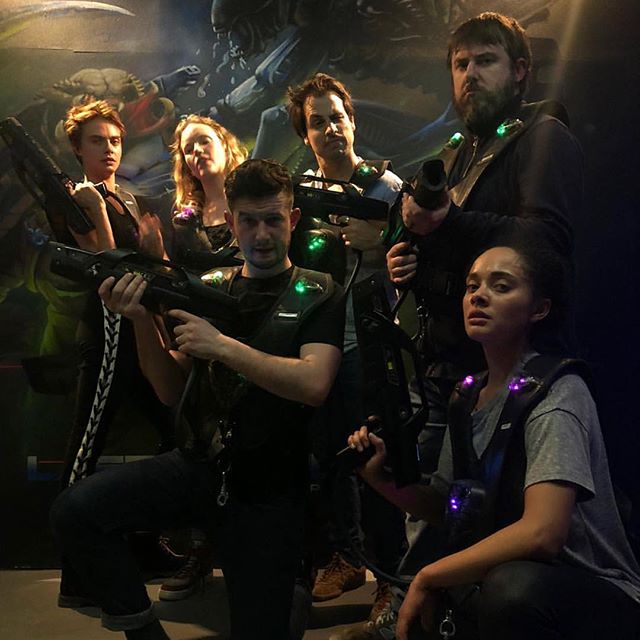 #CarnivalRow laser tag league