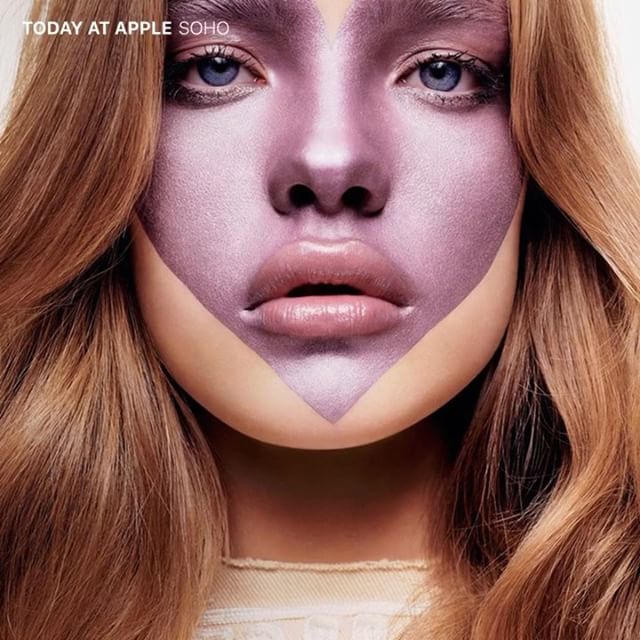 I   New York   Come join me today at NYC 18.30pm at the Apple Soho store (103 Prince Street) to speak about digital giving, charity and my baby @Elbi and who knows maybe I ll have a heart drawn on my face too   @apple