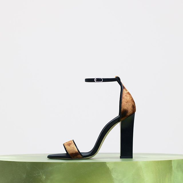 New Style for the season! The Anna Sandal in leopard print. Explore #VBAW18 shoes at the link in bio or at my #VBDoverSt shop x Kisses