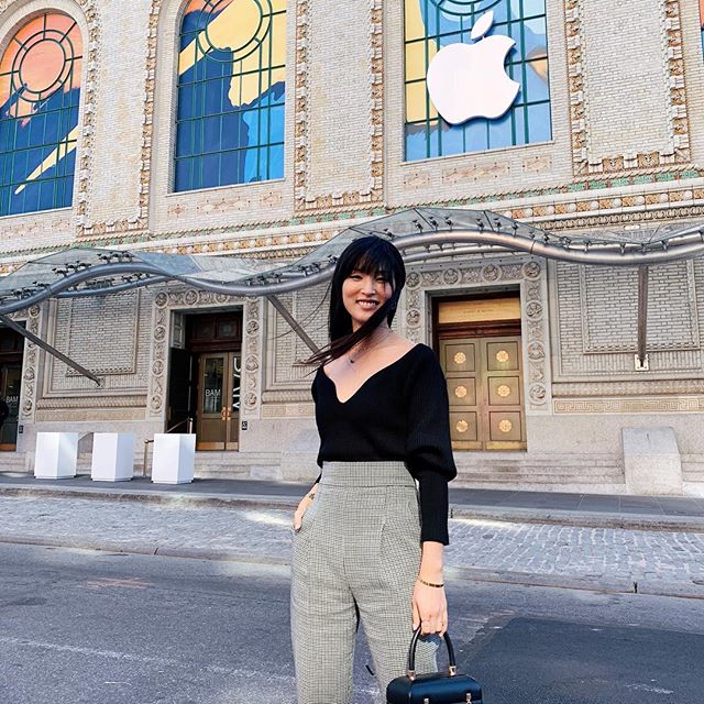 My face when I ve seen Tim Cook do a keynote speech twice in one year. So much inspiration and energy in one room it was almost tangible. Another exciting launch for @apple #AppleEvent