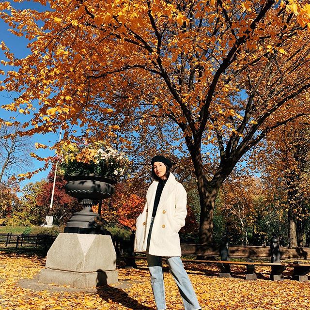 My favorite place in New York City no matter the season but fall is pretty spectacular    @katespadeny #KateSpadeNY