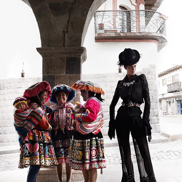 AYMELINE VALADE IN PERU #TestinoArchive @aymelinevalade @abaertl @belmondpalacionazarenas @peru