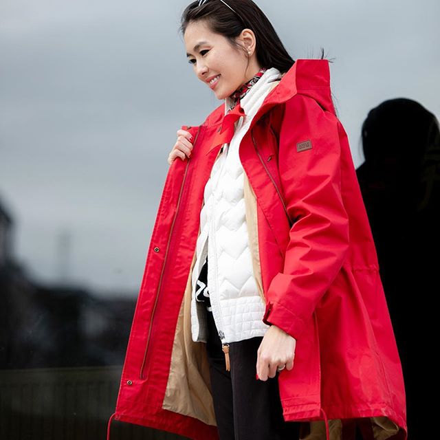 Four seasons, one coat. Stay warm everyone and don t forget to layer up.