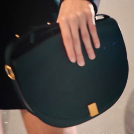The perfect black dress, paired with the Bevelled Square #VBEyewear and the half moon box bag. Available online and at 36 Dover Street! x VB #KissesAtChristmas