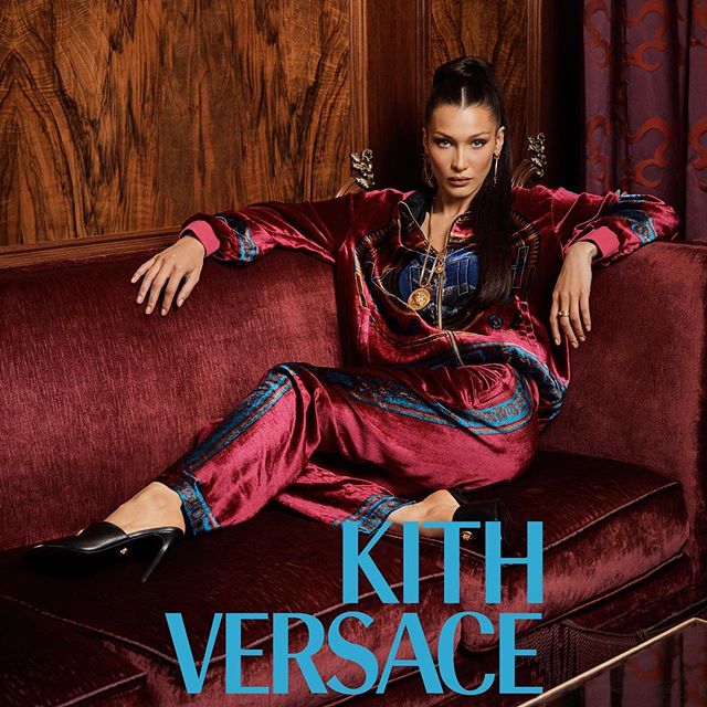 My usual home attire  
 @Kith x @Versace ! New campaign by @pierretoussaint @clare_byrne 
Thank you @ronniefieg & @donatella_versace !!!!!   