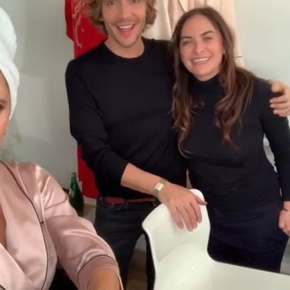 Day 1 of filming for my @youtube channel!! Make sure u subscribe at the link in bio x Kisses VB @kenpaves @wendyrowe