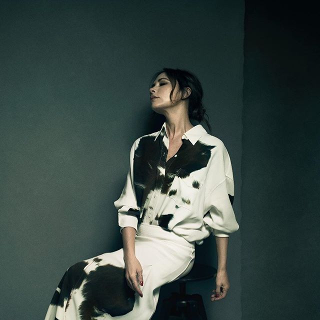 My minimal take on cow print featured in @guardianweekend and shot by @nadavkander! Shop the skirt, dress, and accessories online and at 36 Dover Street. X Kisses