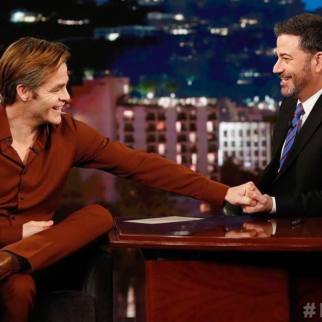 The only movie star named for his mountain-fresh scent - Chris Pine! #IAmTheNight