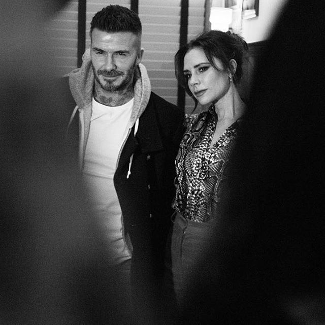 Such a special night and so excited to finally celebrate my #ReebokxVictoriaBeckham collection!! x VB @davidbeckham