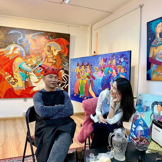 @artofzaya Admiring his work
Such an inspiration!
