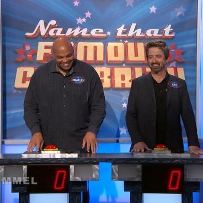 Charles Barkley vs Ray Romano in a new game of #NameThatFamousCelebrity with Yehya...