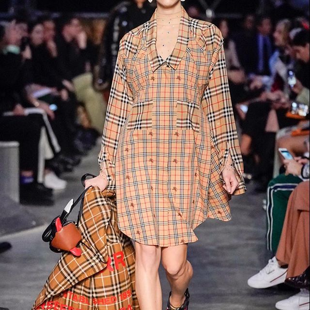 @burberry show         by @riccardotisci17 #lfw #burberry