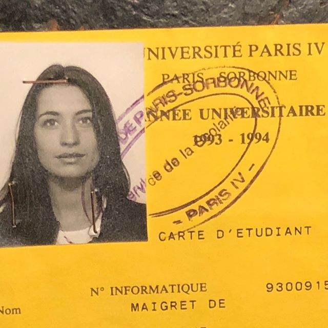 When you re cleaning your flat... #University (I know that some of you were not even born, though I want to hear nothing about it) #ThisCardIsTheOnlySouvenirIHaveFromClass #ThatFirstDayClass #AndMaybeTheWeekAfter