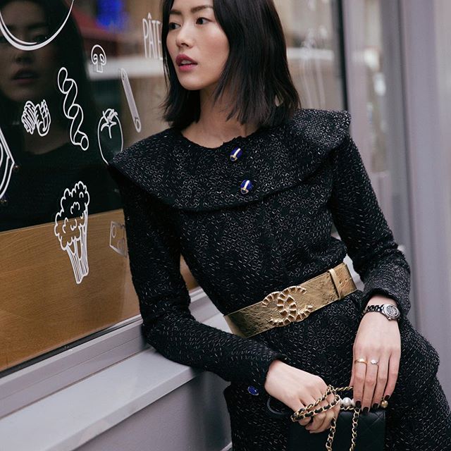 Made a few stops on the way to @chanelofficial this morning  