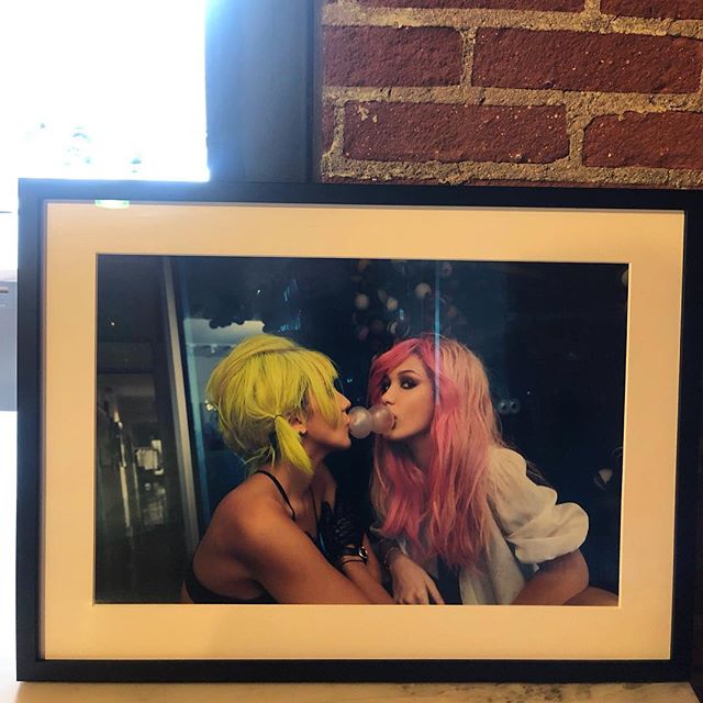 missing my electric ms poo. she s everything to me and when she s sad I m sad and when she s happy I m happy. hair by ORIBE @oribecanales     photo by @laurielynnstark sisterhood by @jessejostark  