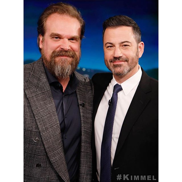 Raising hell with David Harbour!   #Hellboy #StrangerThings3