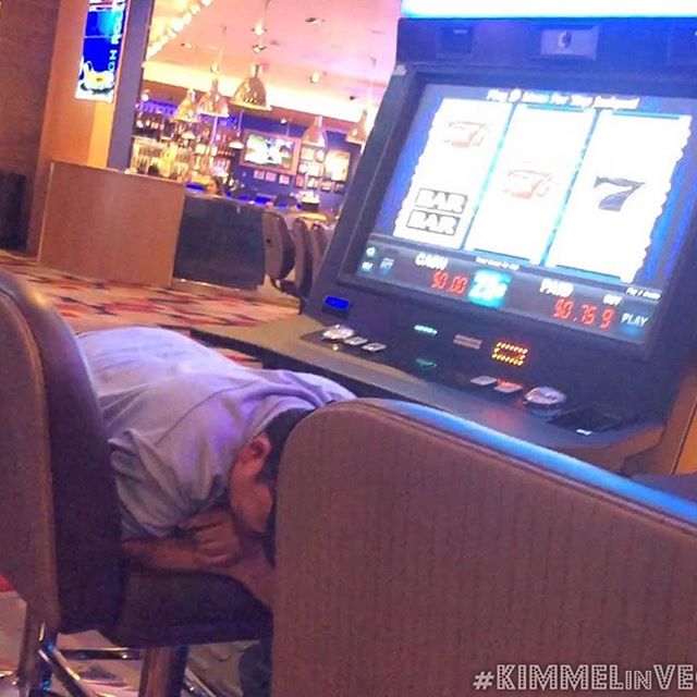 Night night sweet prince. #KimmelinVegas @IamGuillermo