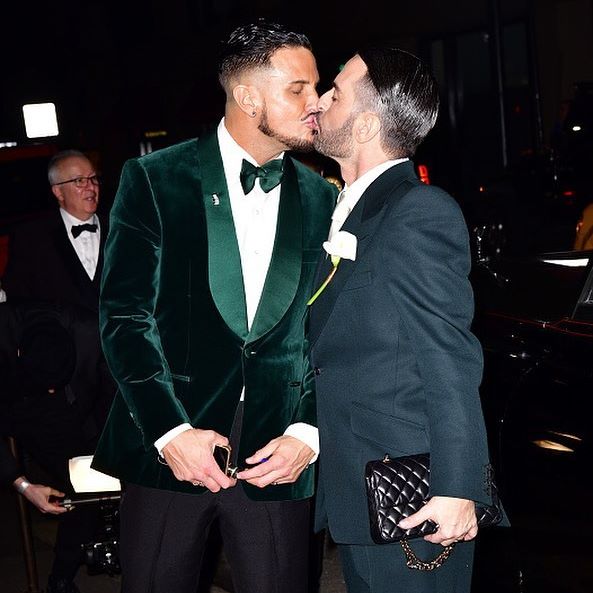 So sad I missed your special day @iammarcjacobs @chardefrancesco Sending you so much love and so many kisses! xxxx VB #MarcAndCharsWedding