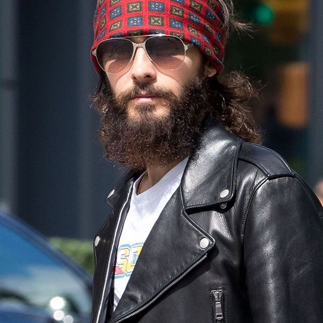 Throwback to the beard.   
