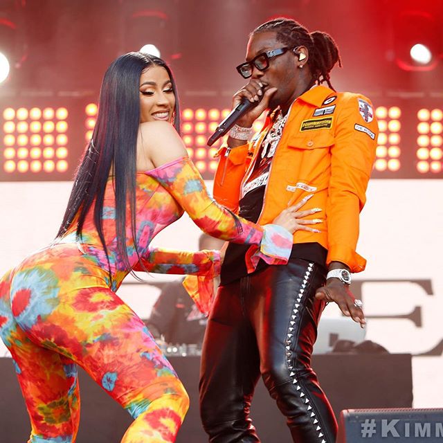 Cute couple alert!     @OffsetYRN @IamCardiB #Clout #FamilyOf4