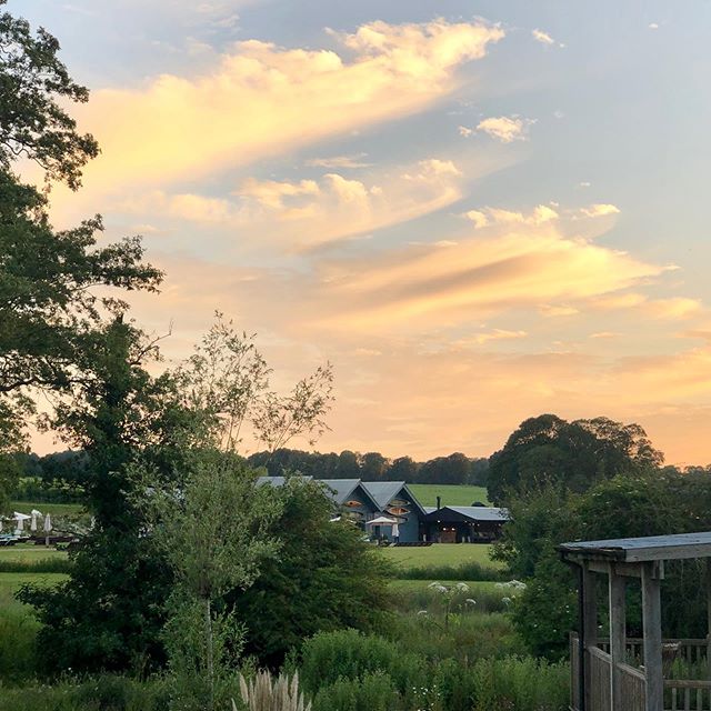 Summer weekend in the English countryside