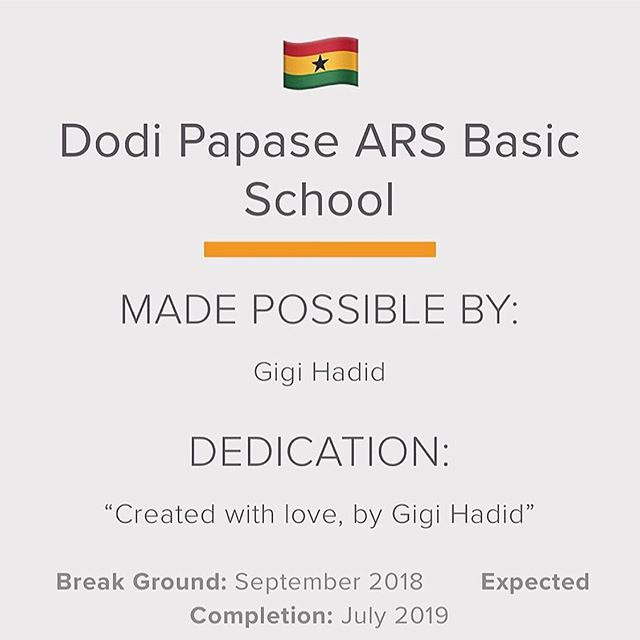 It is such a great honor and privilege to be given the ability to do this @pencilsofpromise      Thank YOU. These Digital Impact Reports make my week. Currently under construction is a new six-classroom block. These classrooms will keep students protected from the rain and alleviate overcrowding issues. In addition to the new classrooms, we are also constructing six new safe and private bathrooms to keep kids healthy and in school. The project had experienced delays due to weather conditions and a delay in receiving materials, however PoP s construction team has been working with the Dodi Papase community to ensure the school will be completed next month and I can t wait to visit !!!!!!!        To learn more about this Dodi Papase ARS Basic School or more about PoP s work in Ghana, check out the link in my Story xx Every Child deserves quality education !!!!!!!