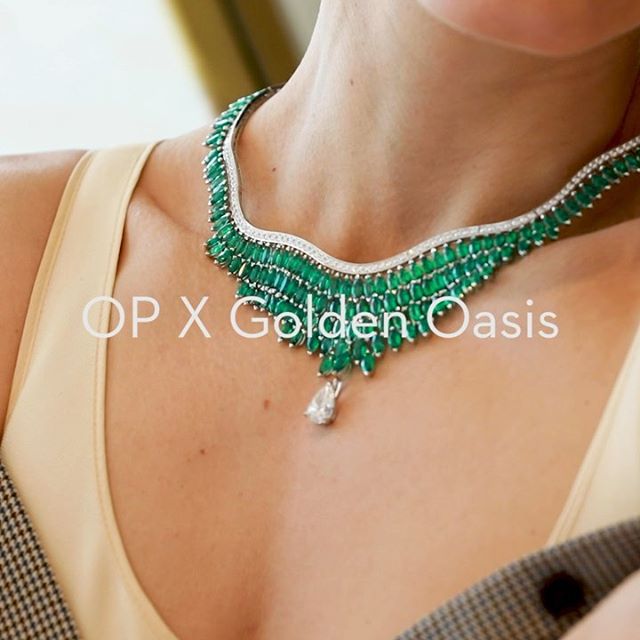 The Wizard of Oz would be jealous of these @Piaget emeralds! #piagethighjewellery #ad