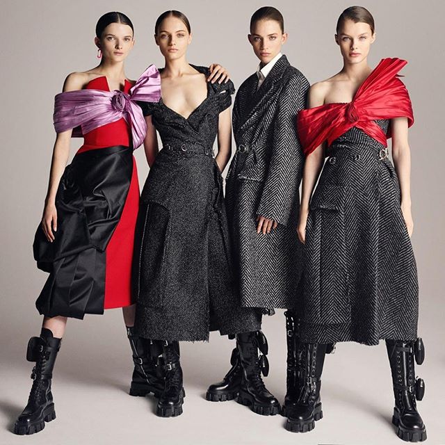 Happy 20th Anniversary       Vogue Japan @voguejapan @fransummers @primrosearcher @rebeccalongendyke @kris_grikaite @luigiandiango @luigimurenu @anna_dello_russo @lloydsimmondsmakeup @saori_vj @yuisugiyama @pg_dmcastings @2bmanagement wearing @prada   