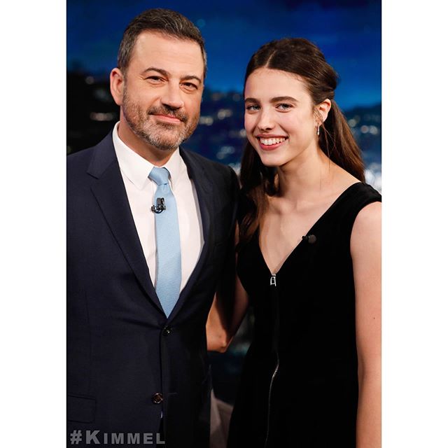 She stars alongside Brad Pitt in Quentin Tarantino's #OnceUponATimeInHollywood - @MargaretQualley!