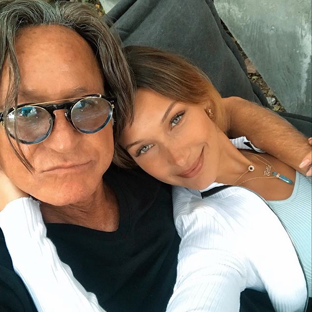 I cherish these moments    my favorite kind of morning !! I love you baba @mohamedhadid