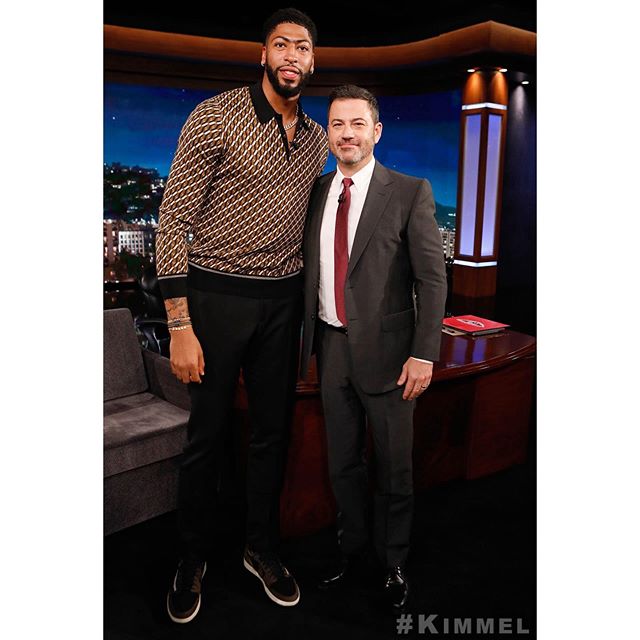 #TheBrow is in the building! @AntDavis23 @Lakers #LakeShow
