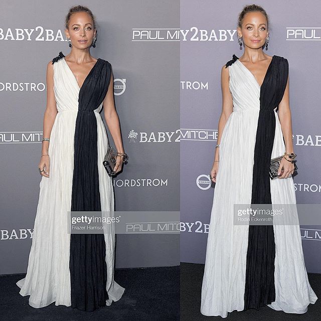 Ну и как вам?   Nicole Richie @nicolerichie attending the 2019 Baby2Baby Gala in a VIKA GAZINSKAYA dress @vikagazinskaya_official_moscow Styled by @liatbaruch_  #baby2babygala #baby2baby