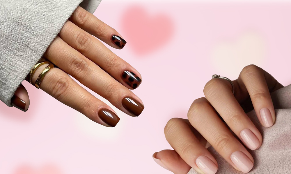 Валентины баяраар хэрэгжүүлэх маникюрын 5 санаа