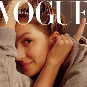 Будаггүй Жизель Бюндхен Vogue Italia сэтгүүлийн нүүр хуудас дээр