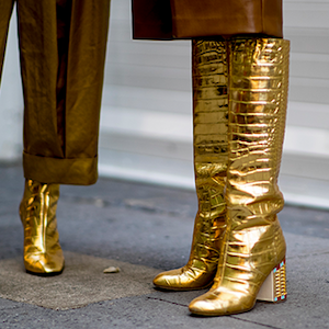 Кардиганууд ба алтан гуталнууд: Нью-Йоркийн загварын долоо хоног дээрх street style
