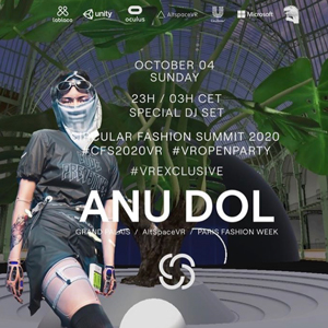 DJ Anu Dol-ын Circular Fashion Summit 2020 виртуал арга хэмжээнд зориулсан сет