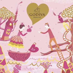 Валентины баярын онцгой бэлэг: Godiva шоколадны цуглуулга